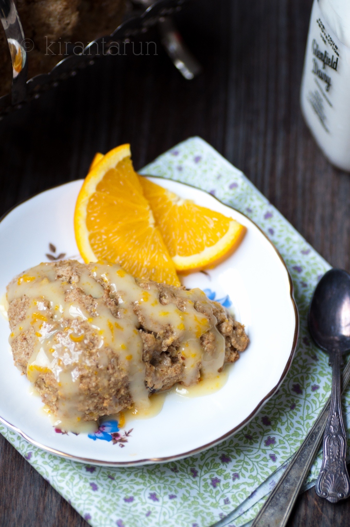 orange raisin scones