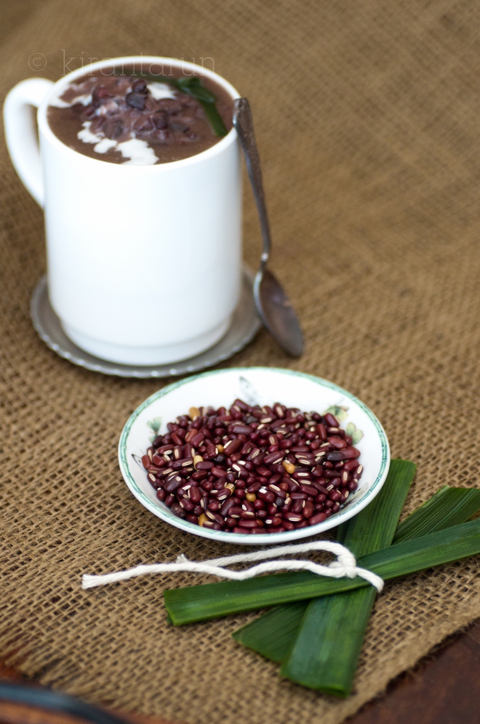 Adzuki Bean Porridge | Bubur Kacang Merah ~ kiran+tarun [ R e c i p e b ...