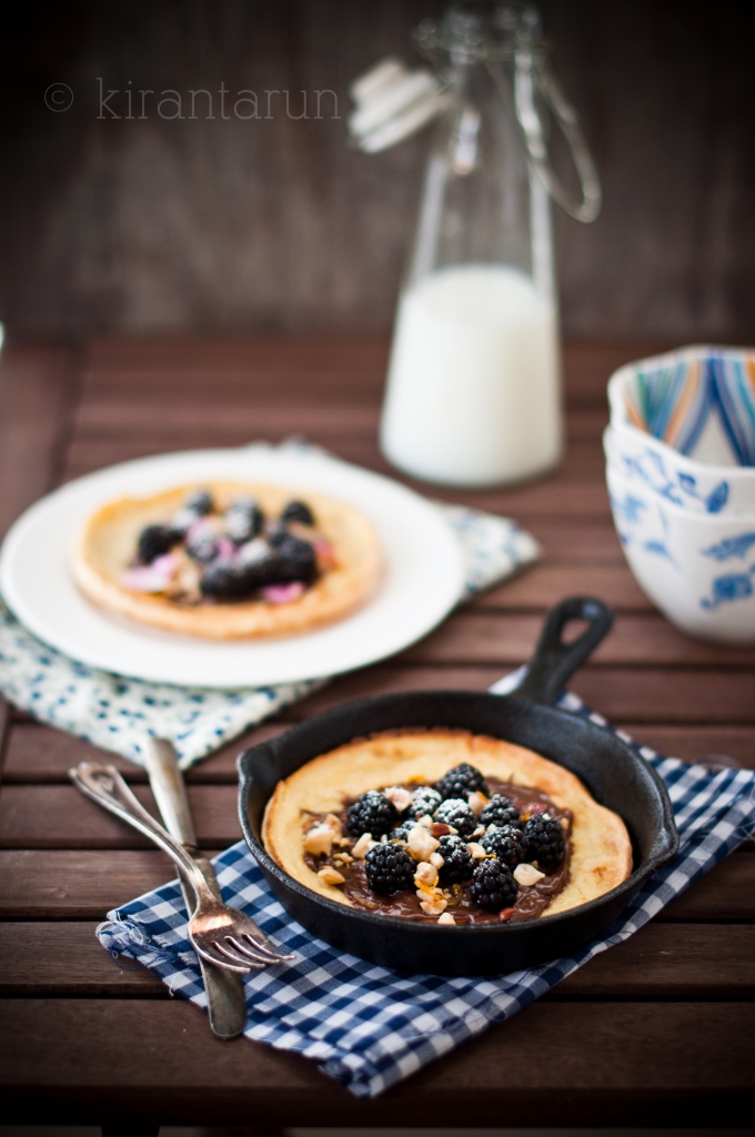 Baked Skillet Pancakes kiran+tarun [ R e c i p e b ♥ x ] — kiran