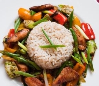 Thumbnail image for Wok fry chicken with vegetable medley