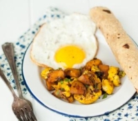 Thumbnail image for Spiced Cauliflower & Sweet Potato Breakfast Hash