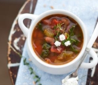 Thumbnail image for Mirepoix Bean Soup