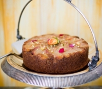 Thumbnail image for Peach Upside-Down Brown Butter Cake