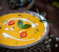 Thumbnail image for Thai Yellow Curry Pumpkin Soup