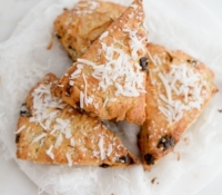 Thumbnail image for Coconut & Dried Cherry Scones